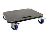 Wheel board MDF, 4x castors (2x brake)