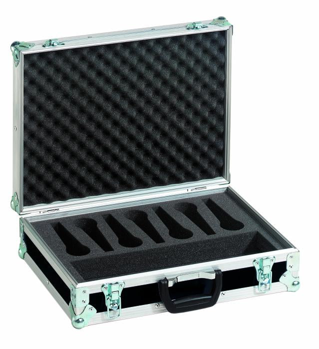 Mikrofone Flightcase Road 7 (Schwarz)