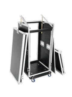 Roadinger Combo Case Pro 20U m. Rollen