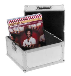 ROADINGER Record Case PRO ALU 50/50, schlicht, 100LPs