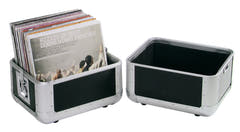 ROADINGER Record Case ALU 50/50, abgerundet, bk