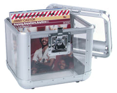 ROADINGER Record Case ALU 75/25, abgerundet, Acryl