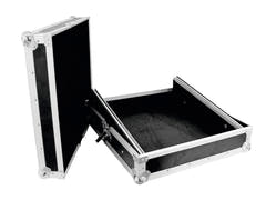 ROADINGER Mixer-Case Pro MCB-19 schräg, bk, 12U