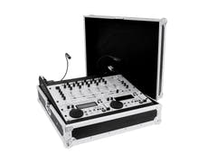 ROADINGER Mixer-Case Pro MCB-19 schräg, bk, 12U