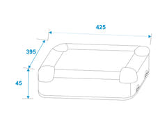 ROADINGER CD-Case ALU poliert für 100 CDs