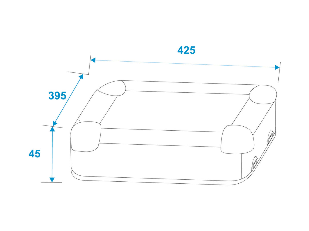 ROADINGER CD-Case ALU poliert für 100 CDs