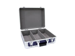 ROADINGER CD Case ALU digitale Buchung abgerundet blau