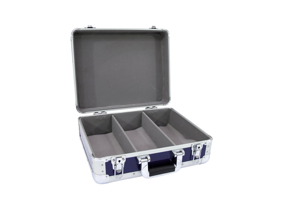 ROADINGER CD Case ALU digitale Buchung abgerundet blau