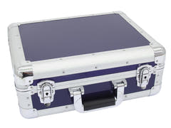 ROADINGER CD Case ALU digitale Buchung abgerundet blau