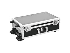ROADINGER CD-Koffer schwarz für 120 CDs mit Trolley