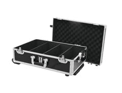 ROADINGER CD-Koffer schwarz für 120 CDs mit Trolley