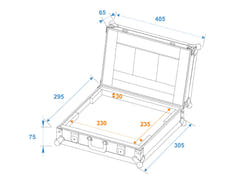 ROADINGER Laptop Case LC-13 maximal 325x230x30mm