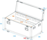 Tour Case with wheels (W:125 x D:60 x H:78cm)