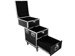 ROADINGER Universelles Roadie-Case mit Rollen
