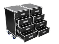 ROADINGER DD-2 Universelles Roadie-Case mit zwei Schubladen