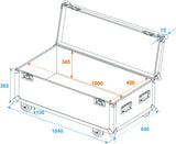 Eurolite Flightcase Pro with wheels (W:100 x D:40 x H:40cm)