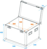 Eurolite Flightcase Pro (W:60 x D:50 x H50cm)