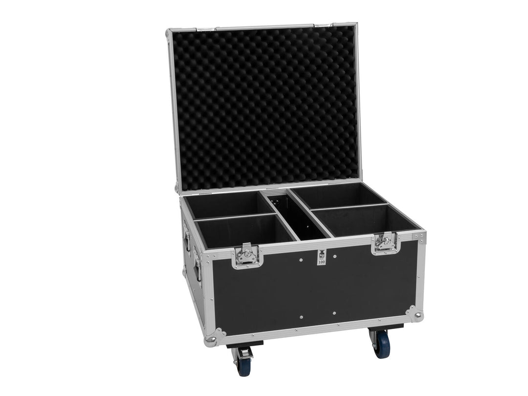 EUROLITE Set 4x LED IP PAR 14x8W QCL + Flugcase
