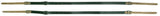GEWA Akkordeonriemen 20 mm aus schwarzem Leder für 40- und 48-Bass, Set
