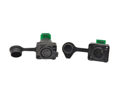 EUROLITE IP XLR-Stecker/-Buchse 5-polig