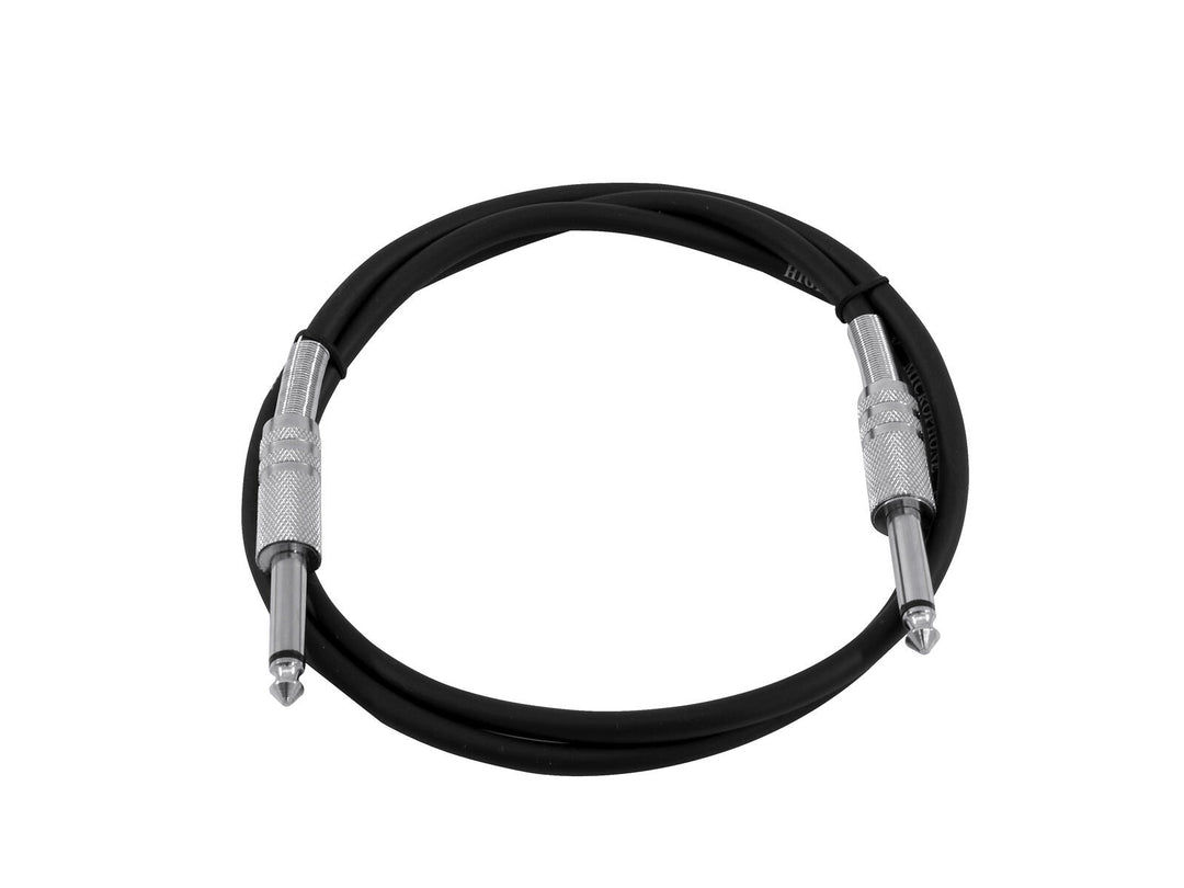 OMNITRONIC Klinkenkabel 6.3 Mono 1m bk