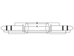 OMNITRONIC Klinkenkabel 3.5 Stereo 1.5m bk