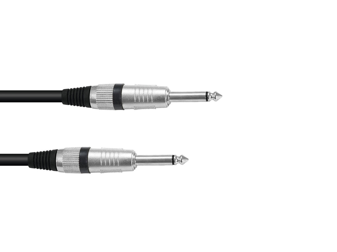 OMNITRONIC Klinkenkabel 6.3 Mono 1m bk ROAD