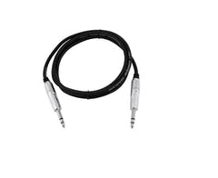 OMNITRONIC Klinkenkabel 6.3 Stereo 1m bk ROAD
