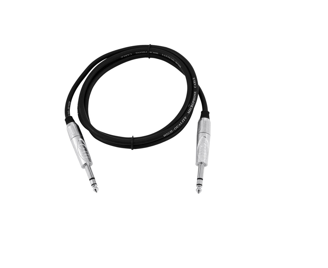 OMNITRONIC Klinkenkabel 6.3 Stereo 1m bk ROAD