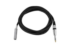 OMNITRONIC Jack-Verlängerung 6.3 Stereo 3m bk