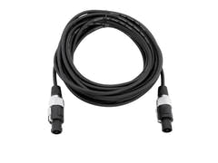 OMNITRONIC Lautsprecherkabel SPEAKER 2x1.5 10m black
