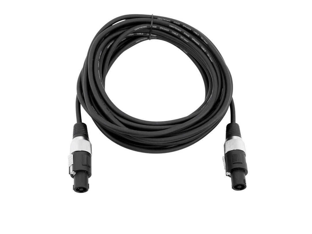 OMNITRONIC Lautsprecherkabel SPEAKER 2x1.5 10m black