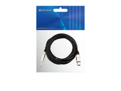 OMNITRONIC Adapterkabel XLR(F)/Jack mono 5m bk