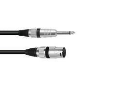 OMNITRONIC Adapterkabel XLR(M)/Klinke mono 2m bk
