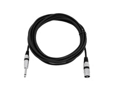OMNITRONIC Adapterkabel XLR(M)/Jack mono 5m bk