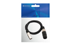 OMNITRONIC Adapterkabel Lautsprecher(F)/XLR(M) 1m bk