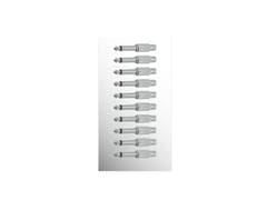 OMNITRONIC Adapter RCA(F)/Jack(M) mit 10x