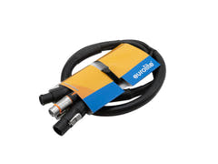 EUROLITE Combi Cable DT-2 DMX IP T-Con/3-poliger XLR 3m