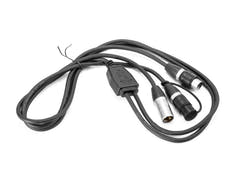 EUROLITE Adapterkabel DMX IP XLR 3-polig(m)/2xIP XLR 3-polig(f)