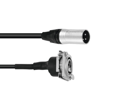 PSSO Patch Cable XLR(M)/XLR(F) S 1m bk