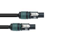 PSSO Lautsprecherkabel Speakon 4x4 5m bk