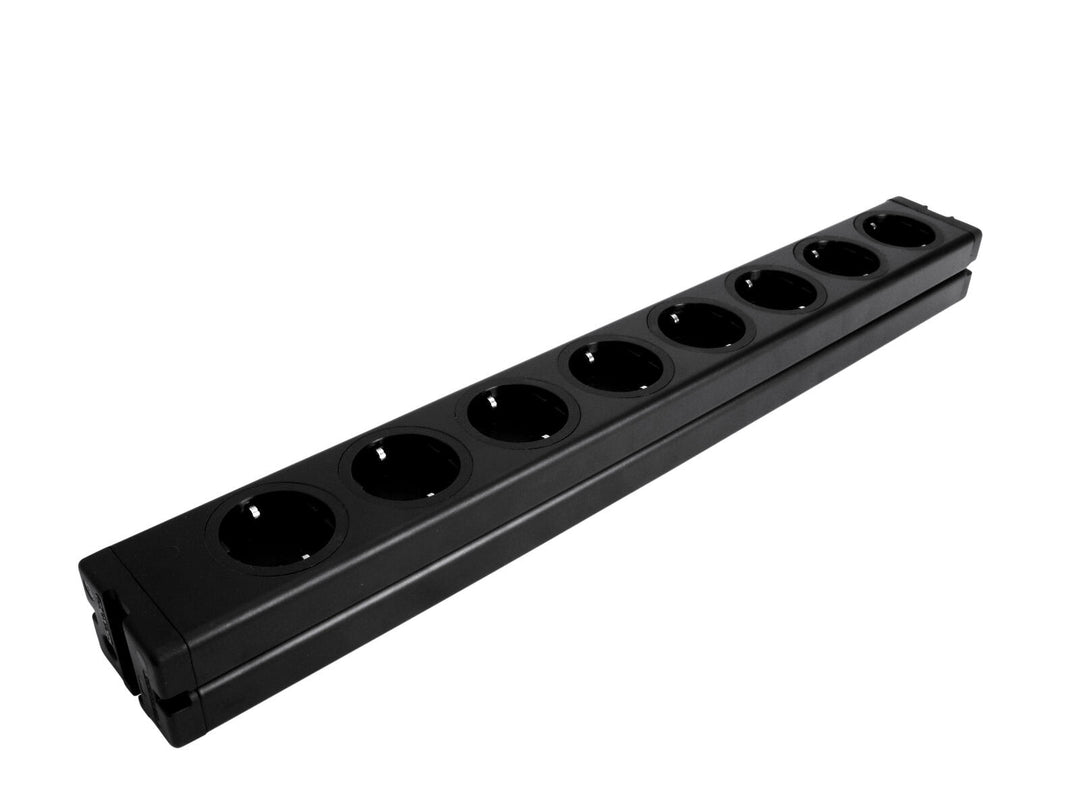 EUROLITE Verteiler 8-fach ALU bk