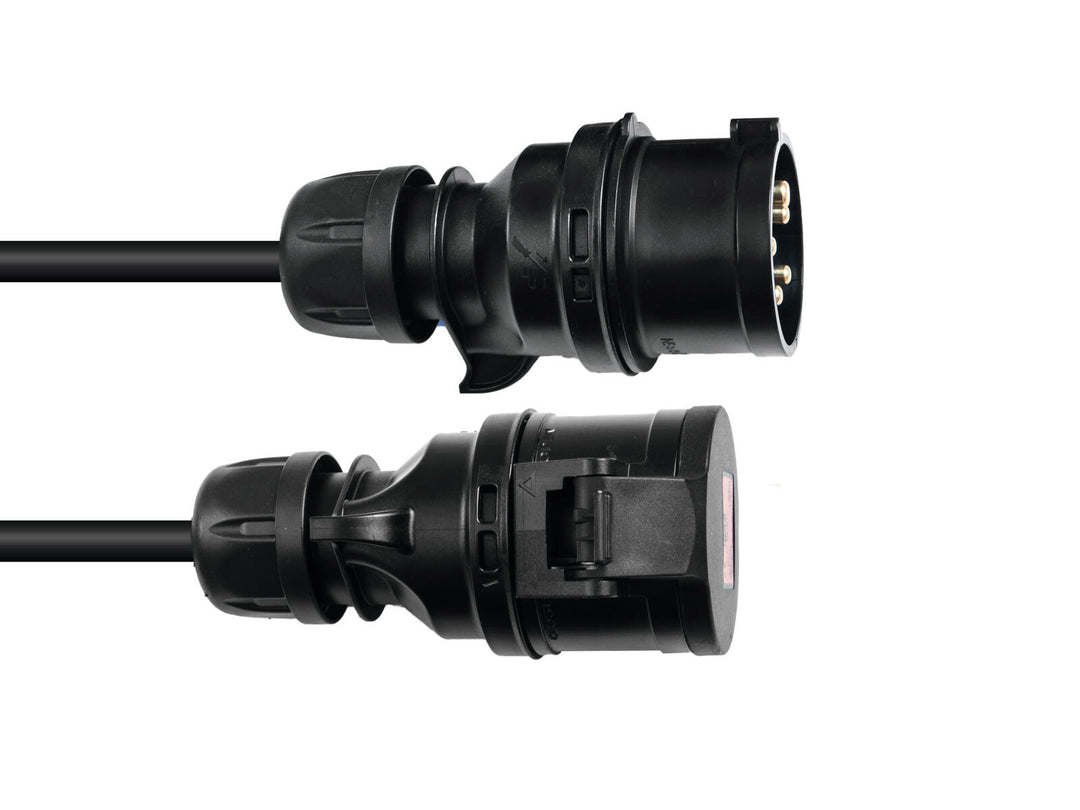 PSSO CEE-Verlängerung 16A 5x2.5 25m Black Edition