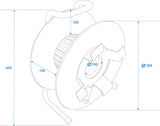 SCHILL Cable Drum IT380.RM A=385/C=142