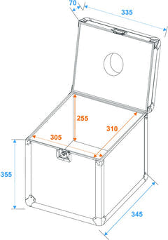 Eurolite Flightcase für Spiegelkugel (30cm)