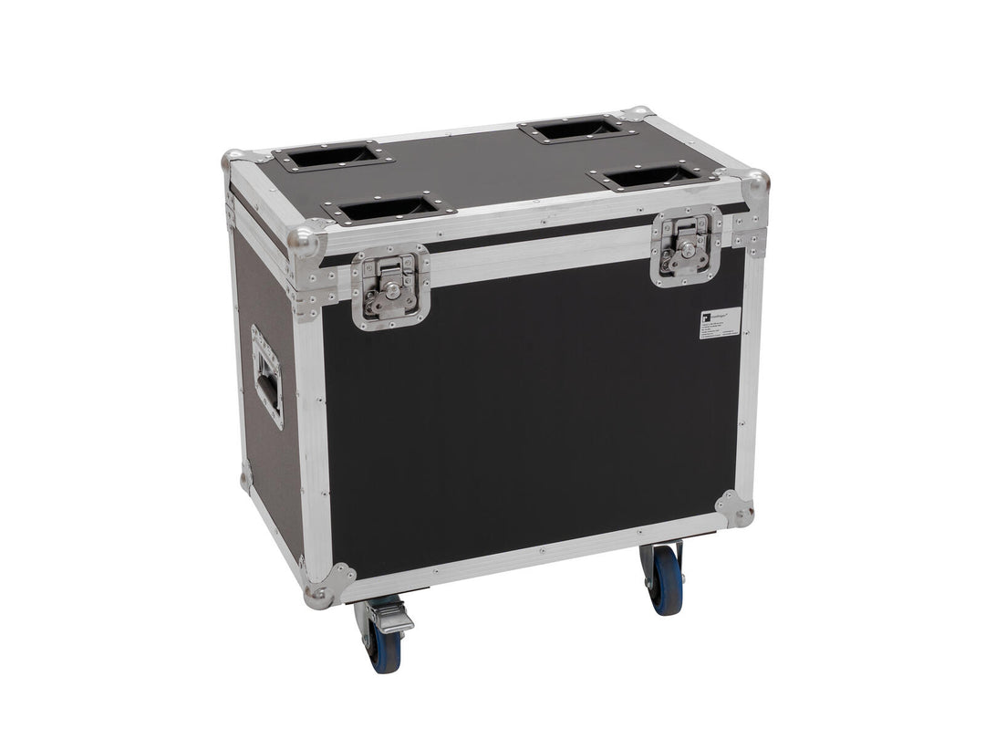 ROADINGER Flightcase 2x TMH-H380 mit Rollen