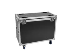 ROADINGER Flightcase 2x IP TMH-H760 mit Rollen