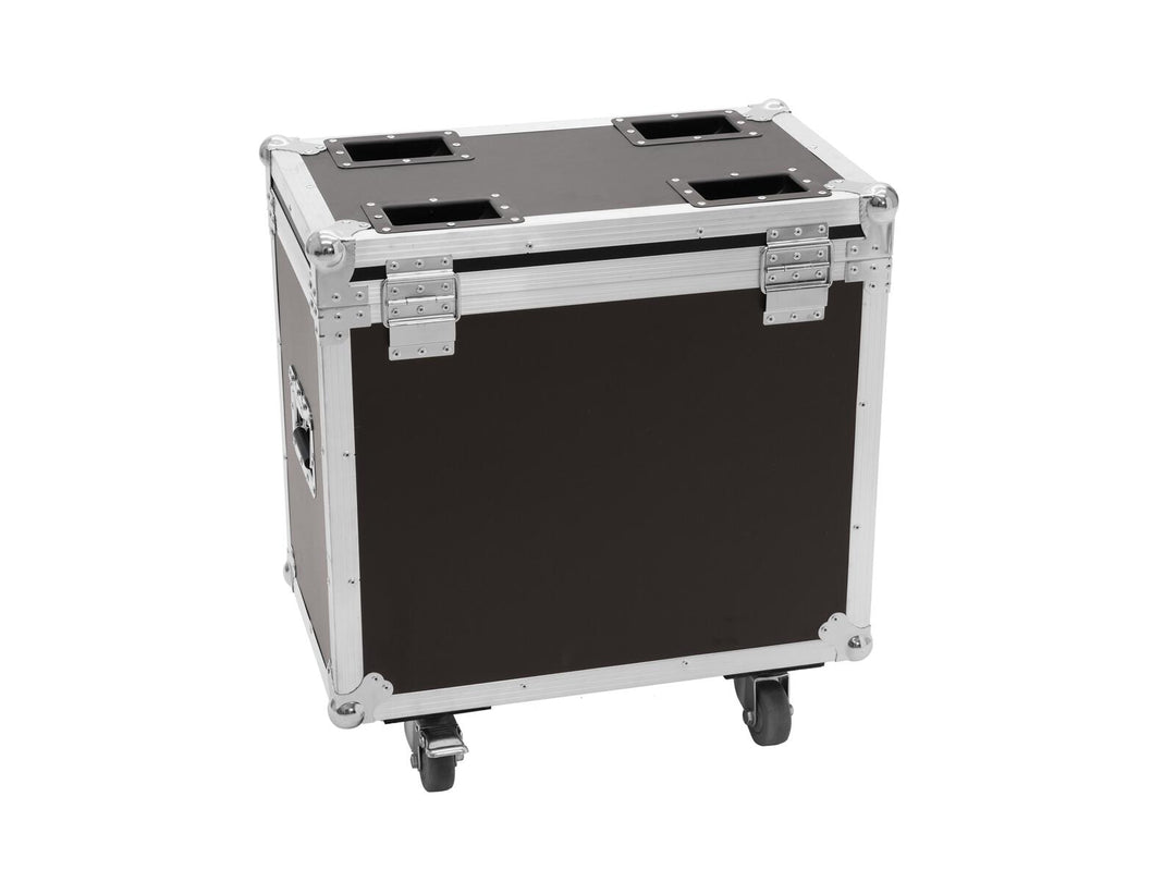 ROADINGER Flightcase 2x TMH-X12 mit Rädern