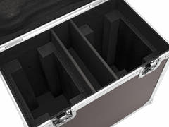 ROADINGER Flightcase 2x TMH-X12 mit Rädern