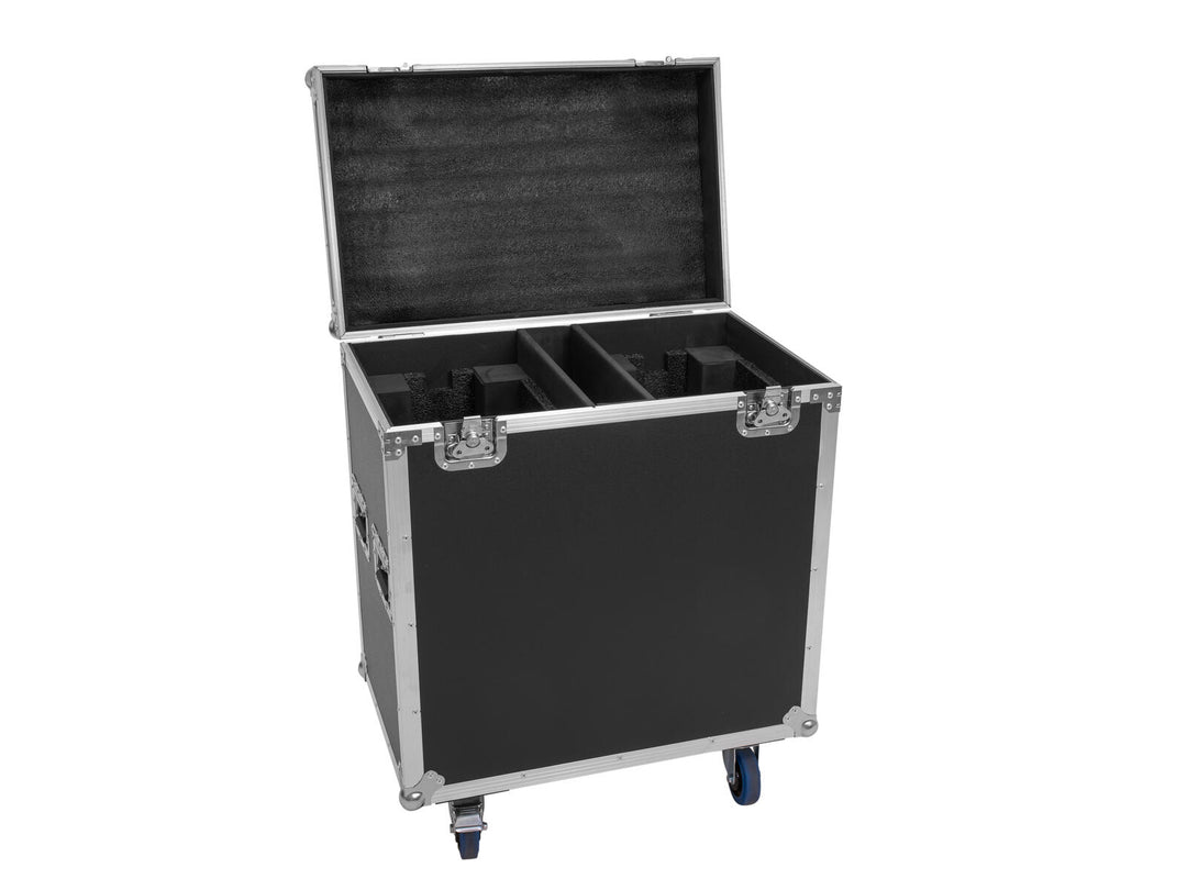 ROADINGER Flugcase 2x TMH-S400 mit Rollen